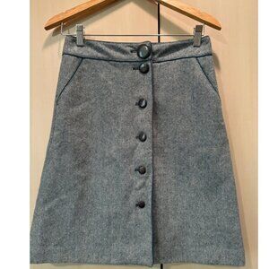 Wool Mini-Skirt